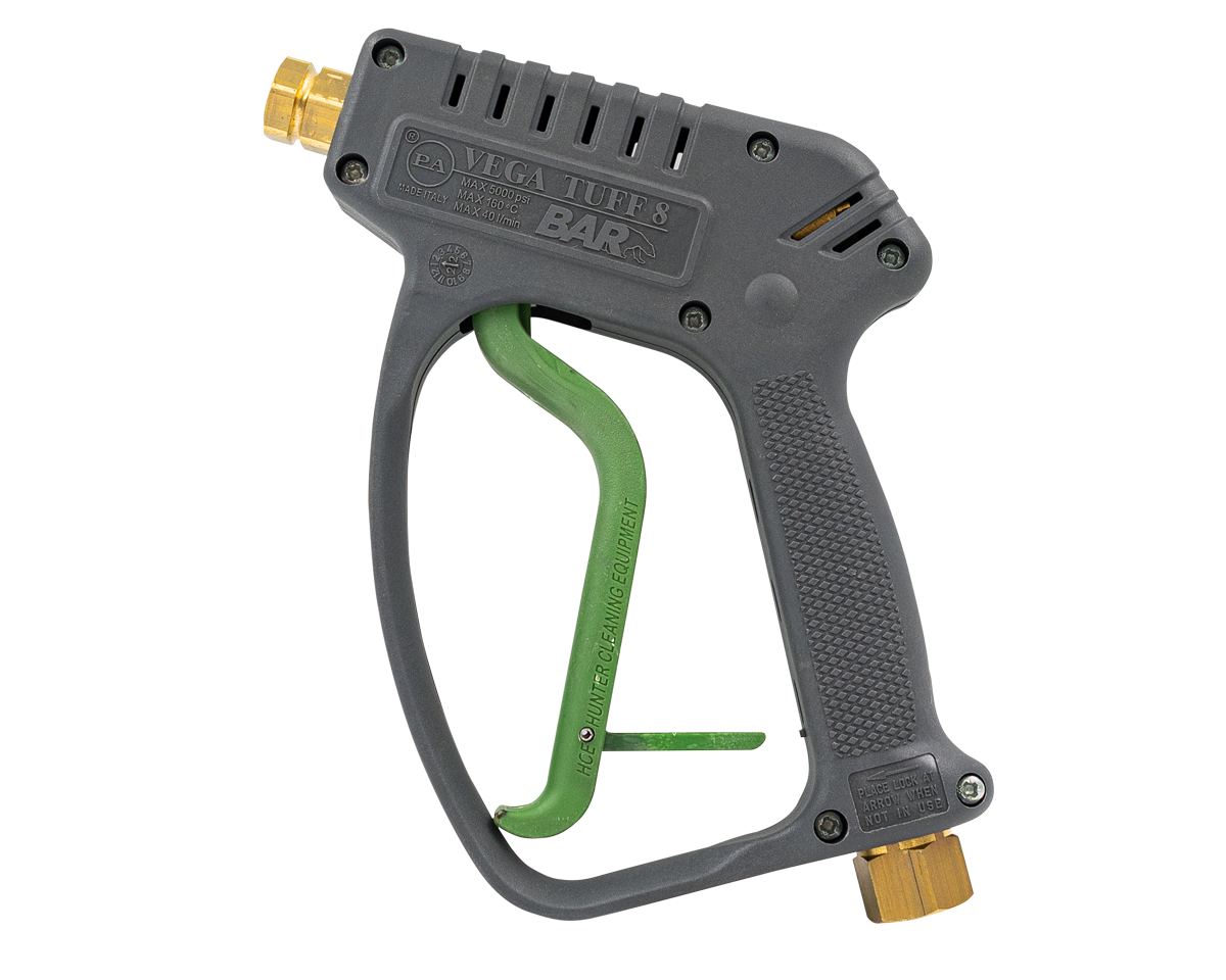 High Pressure Spray Gun - Vega Tuff 8 Deadman Trigger - BSP - Prem. - PA