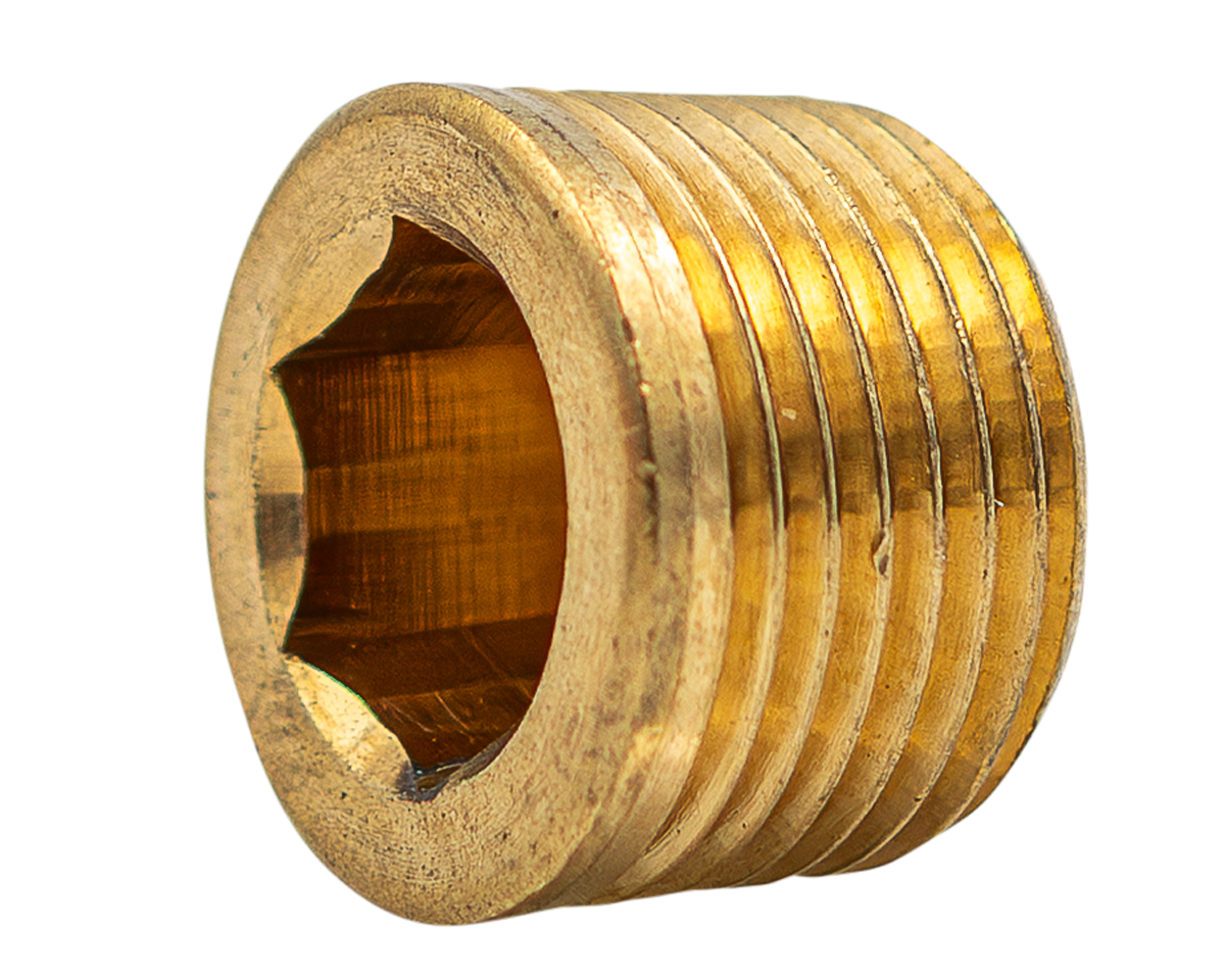 Fitting - Brass Plug 3/8 M (D1 [147 1200010200]