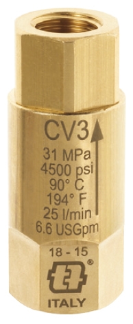 Check Valve - CV3 - Mecline [155 4074000003]