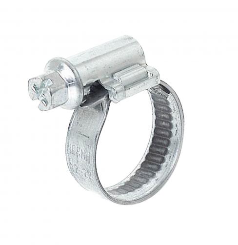 Alu-Zinc Hose Clamp 16-27 mm [164 16-27/12W1P]