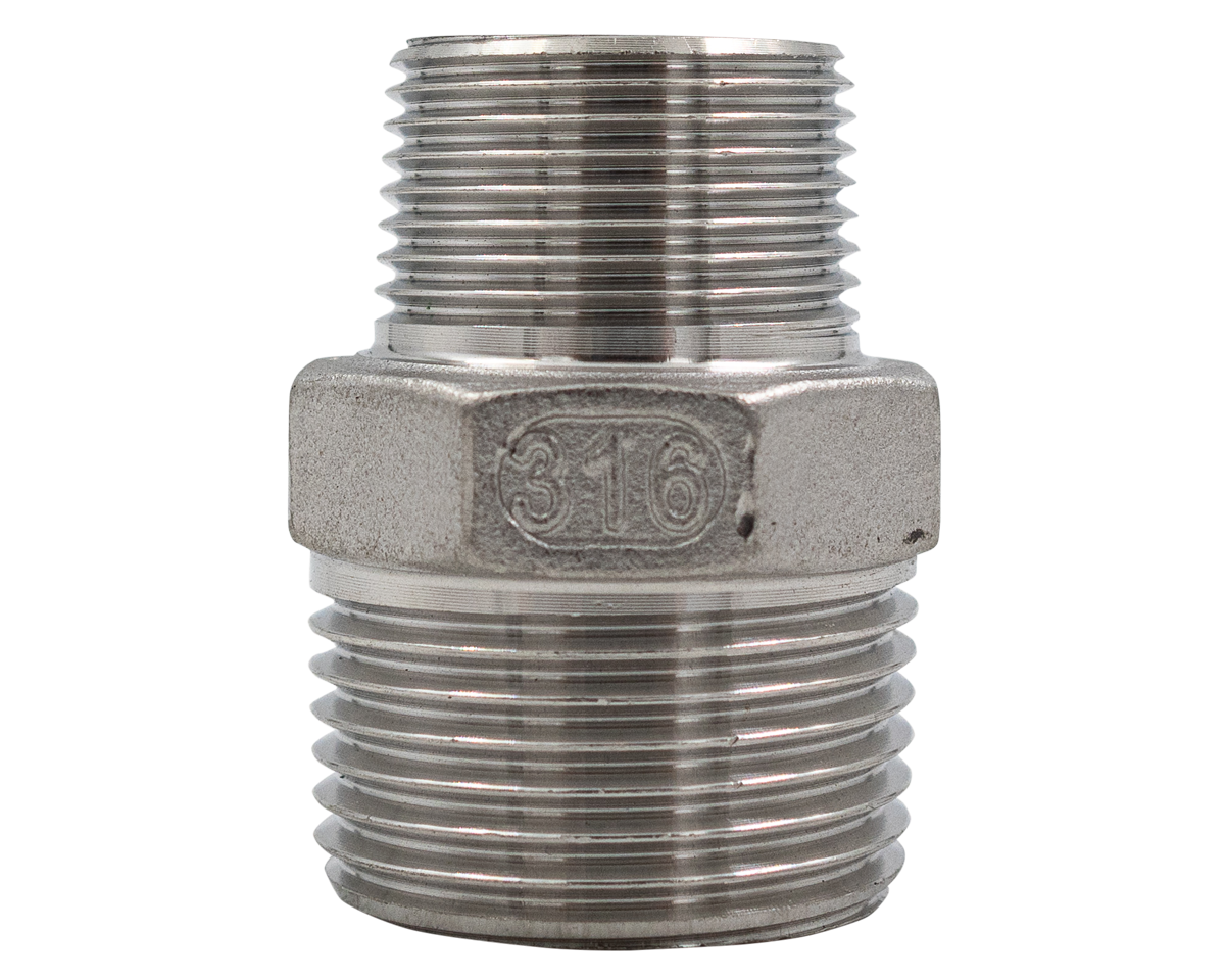 Nipple -1 inch x 3/4 nipple SS [165 31SS73-1612]