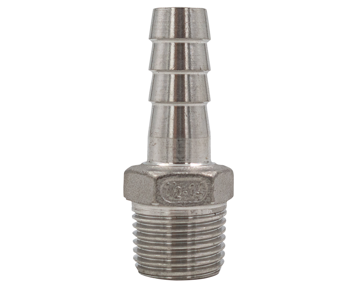 Barb - 1/2M SS - 1/2 Barb [165 31SSP.30808]