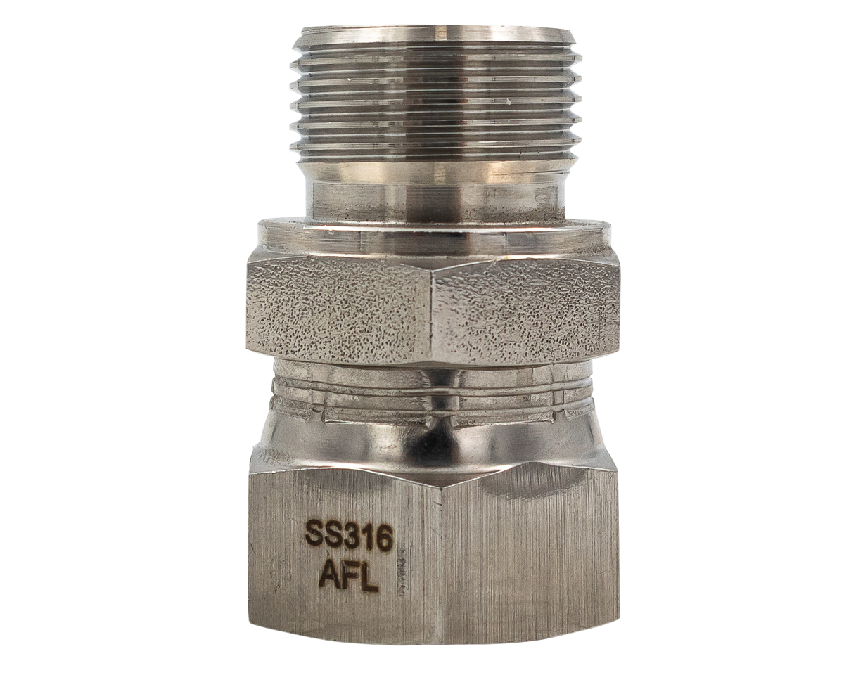 3/4  SS Swivel adaptpor M/F [165 AFBP1MFS-12-12]