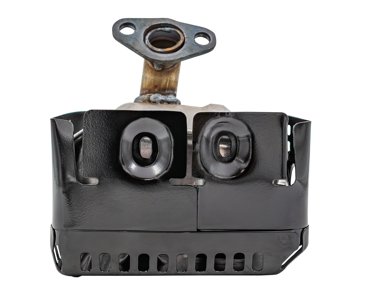 Muffler + Heatshield [165 B10250]