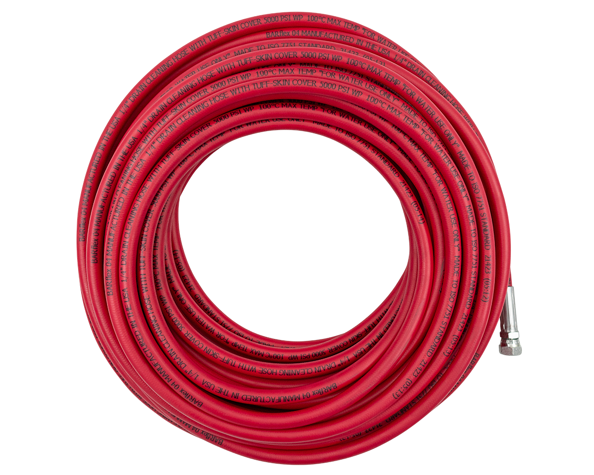 Jetter Hose – BARflex Red[165 BARflex03-60R]