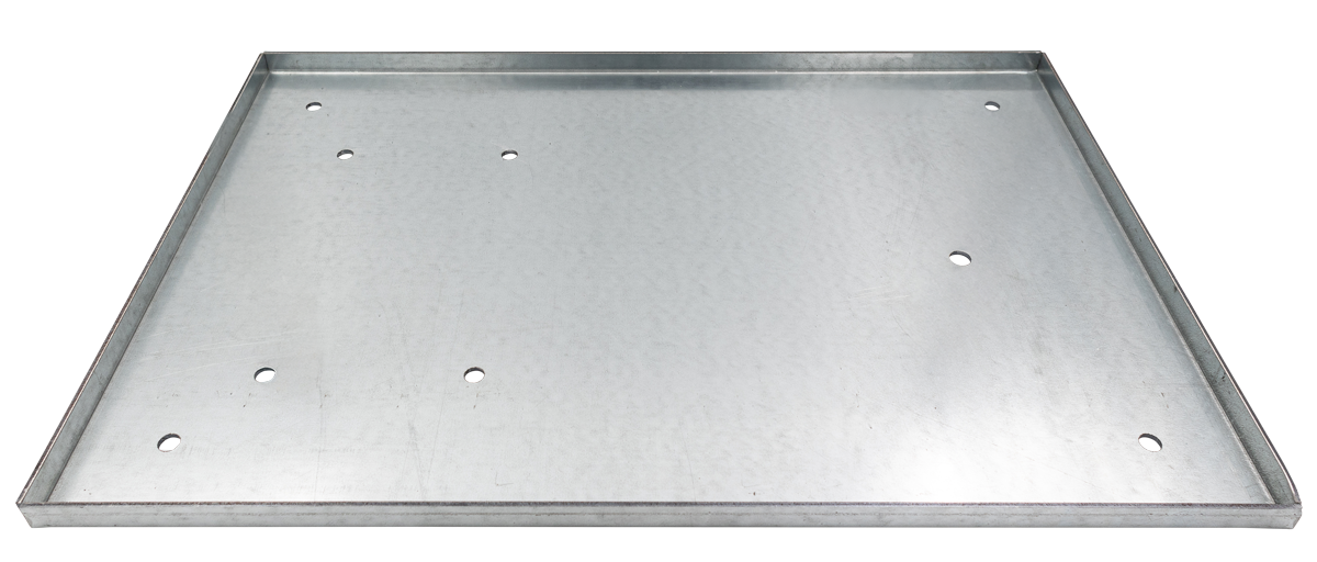 Vibration plate 600x400x3 Gal [165 Base Plate Jetter]