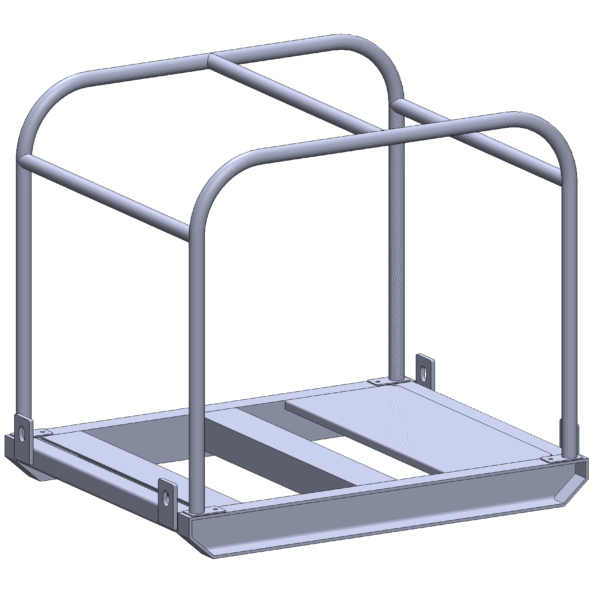Skid Base & Roll Frame [165 Frame S1000 x 800]