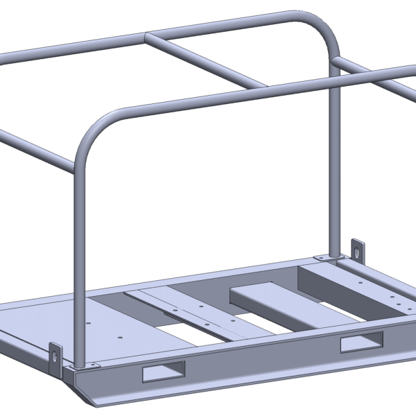 Skid base & roll frame [165 Frame S1400 x 800]