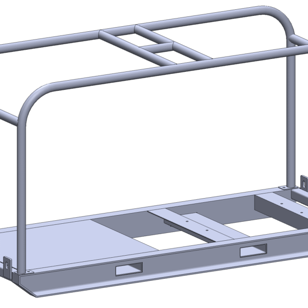 Skid Base & Roll Frame Gal [165 Frame S2000 x 800]