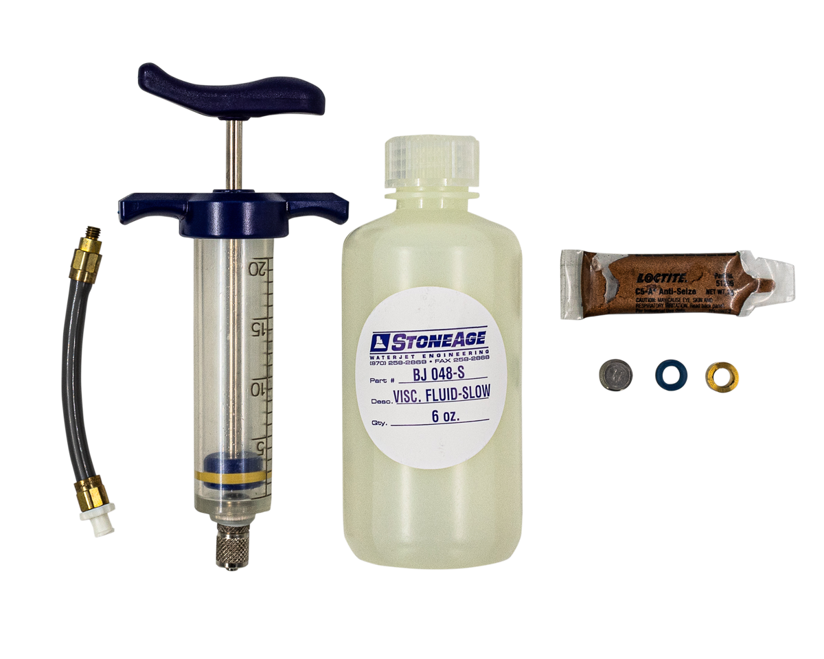 WS600 Serv. Kit w. Syringe(B1) [165 Warthog WS600]