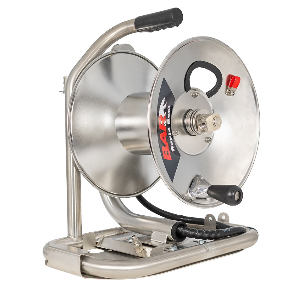 Mini Reel SS Complete No Hose [175 PW134-MRS]