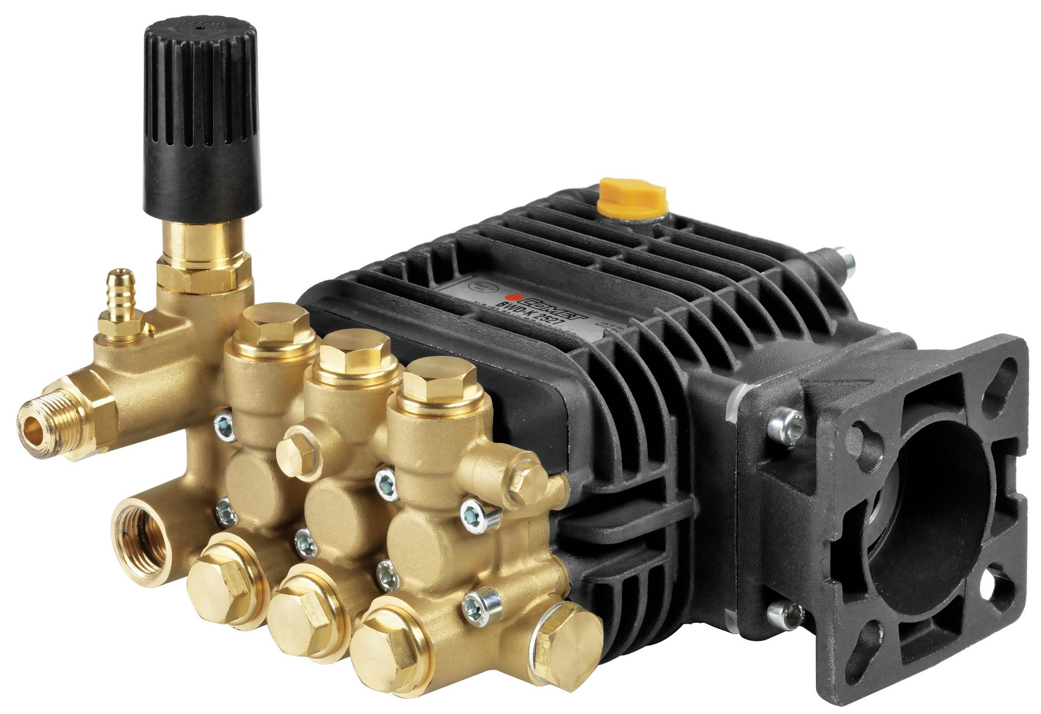 High Pressure Triplex Pump - BWD-K Series - Hollow, 5/8" Shaft - COMET[210 BWD-K2020E]