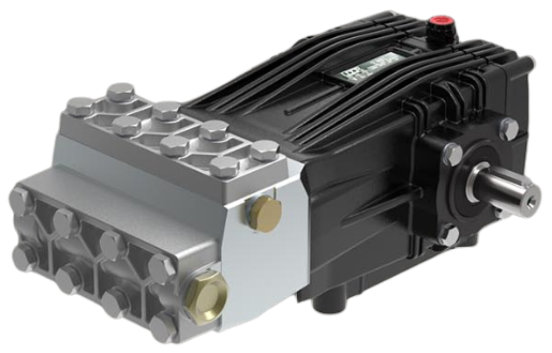 High Pressure Plunger Pump - CH Series - Male, 24 mm Shaft - Udor[216 CHD 4.5/75 S]
