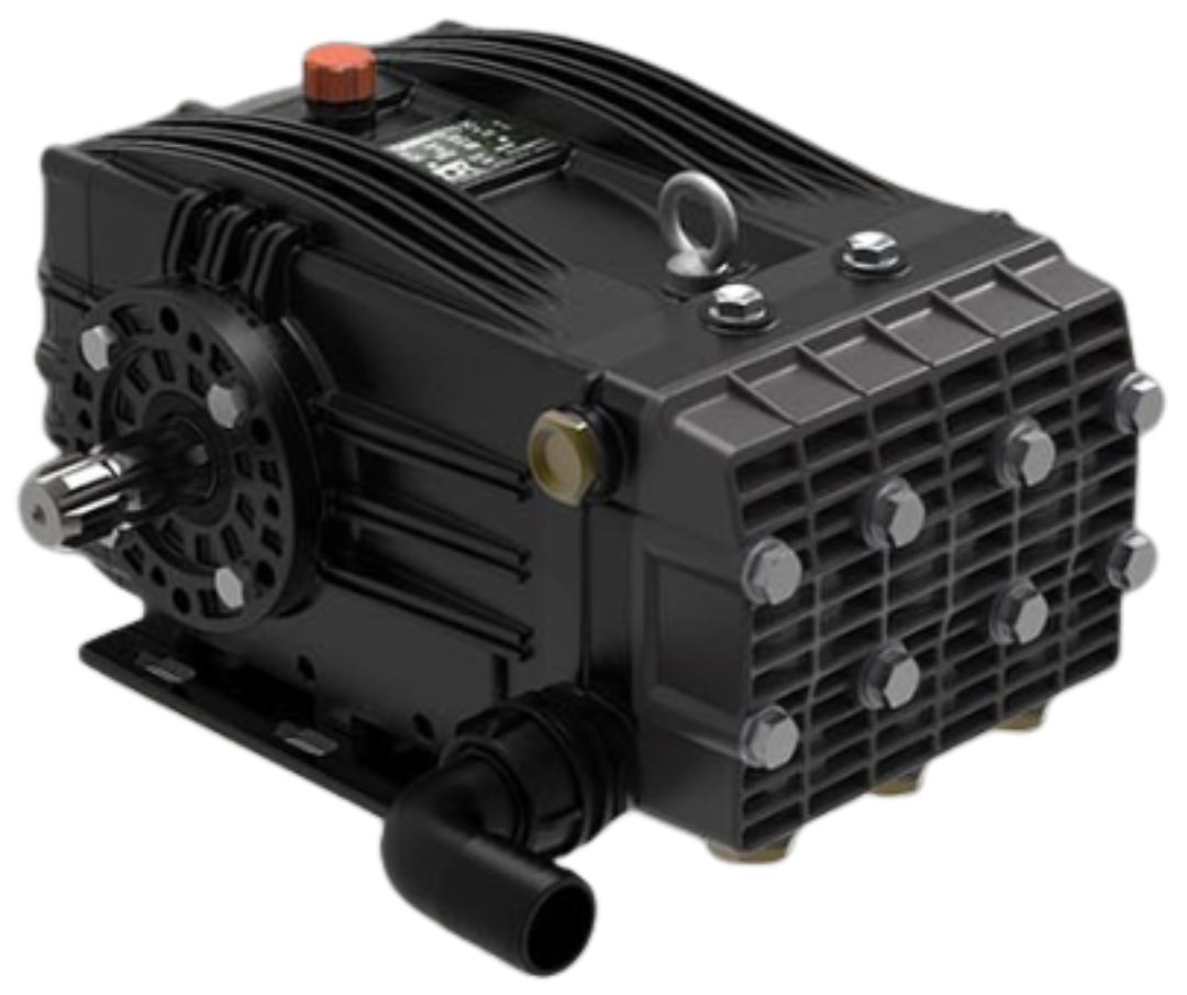 High Pressure Plunger Pump - GAMMA Series - Splined, 35 mm Shaft - Udor[216 GAMMA 155 TS 2C]