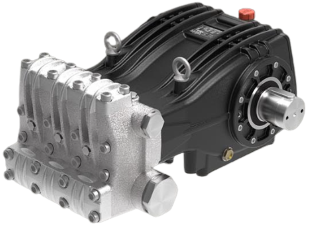High Pressure Plunger Pump - HX/HXR Series - Male, 80 mm  Shaft - Udor[216 HX-A 135/300 R]