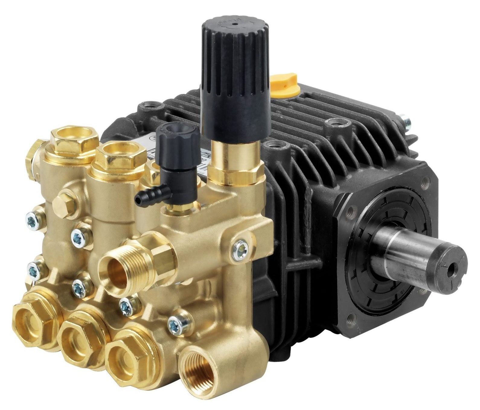High Pressure Triplex Pump - LW-K Series - Solid, 24 mm Shaft - COMET[210 LW-K3020S]