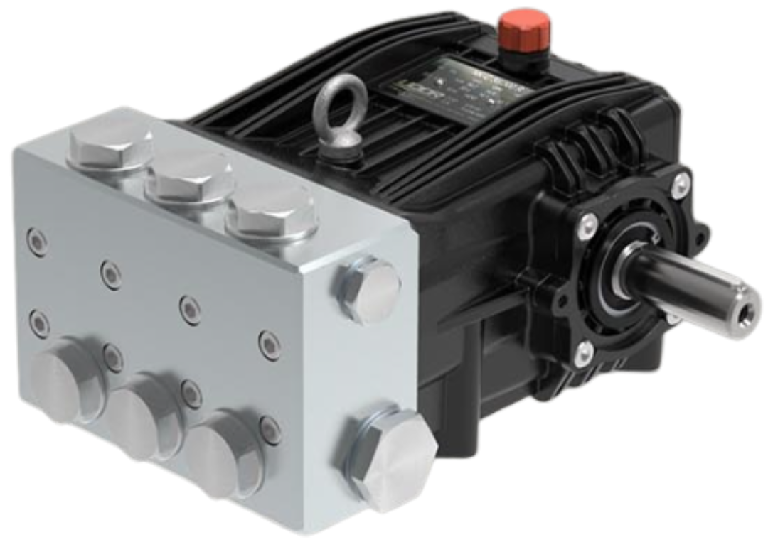 High Pressure Plunger Pump - NKS - AISI 316 L Series - Male, 30 mm Shaft - Udor[216 NKS-B 100/100 R]