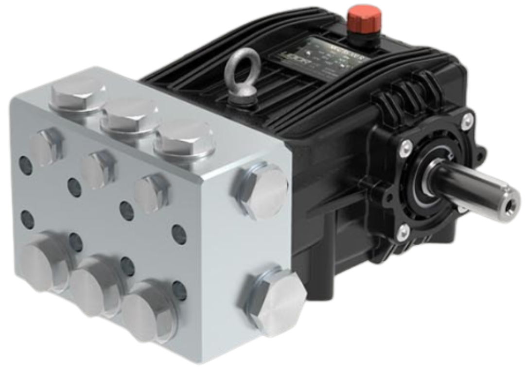 High Pressure Plunger Pump - NKS - AISI 316 L Series - Male, 30 mm Shaft - Udor[216 NKS-C 75/170 R]
