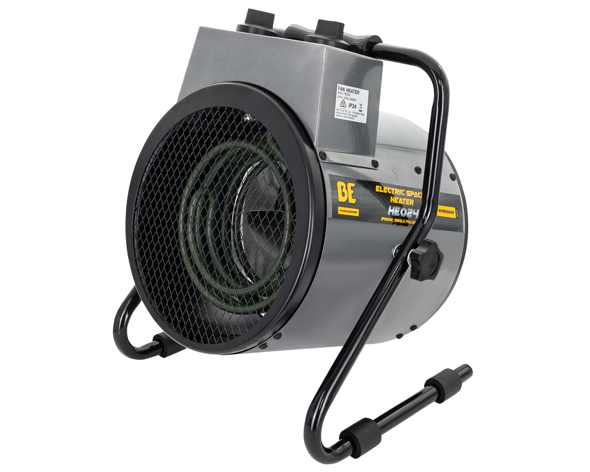 BE Fan Forced Electric Heater 2 Stage Up to 2.4 kW [PIN HE024]