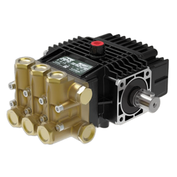 High Pressure Plunger Pump - PK Series - Male, 24 mm Shaft - Udor[216 PKC 15/20 S]