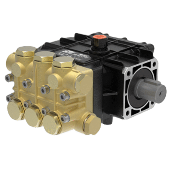 High Pressure Plunger Pump - PN Series - Male, 24 mm Shaft - Udor[216 PND 2.0/20 S	]