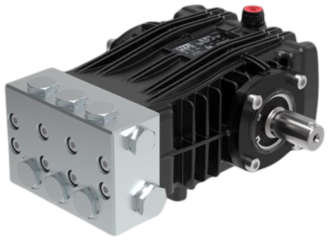 High Pressure Plunger Pump - PS - AISI 316 L Series - Male, 24 mm Shaft - Udor[216 PSC 06/15 S]