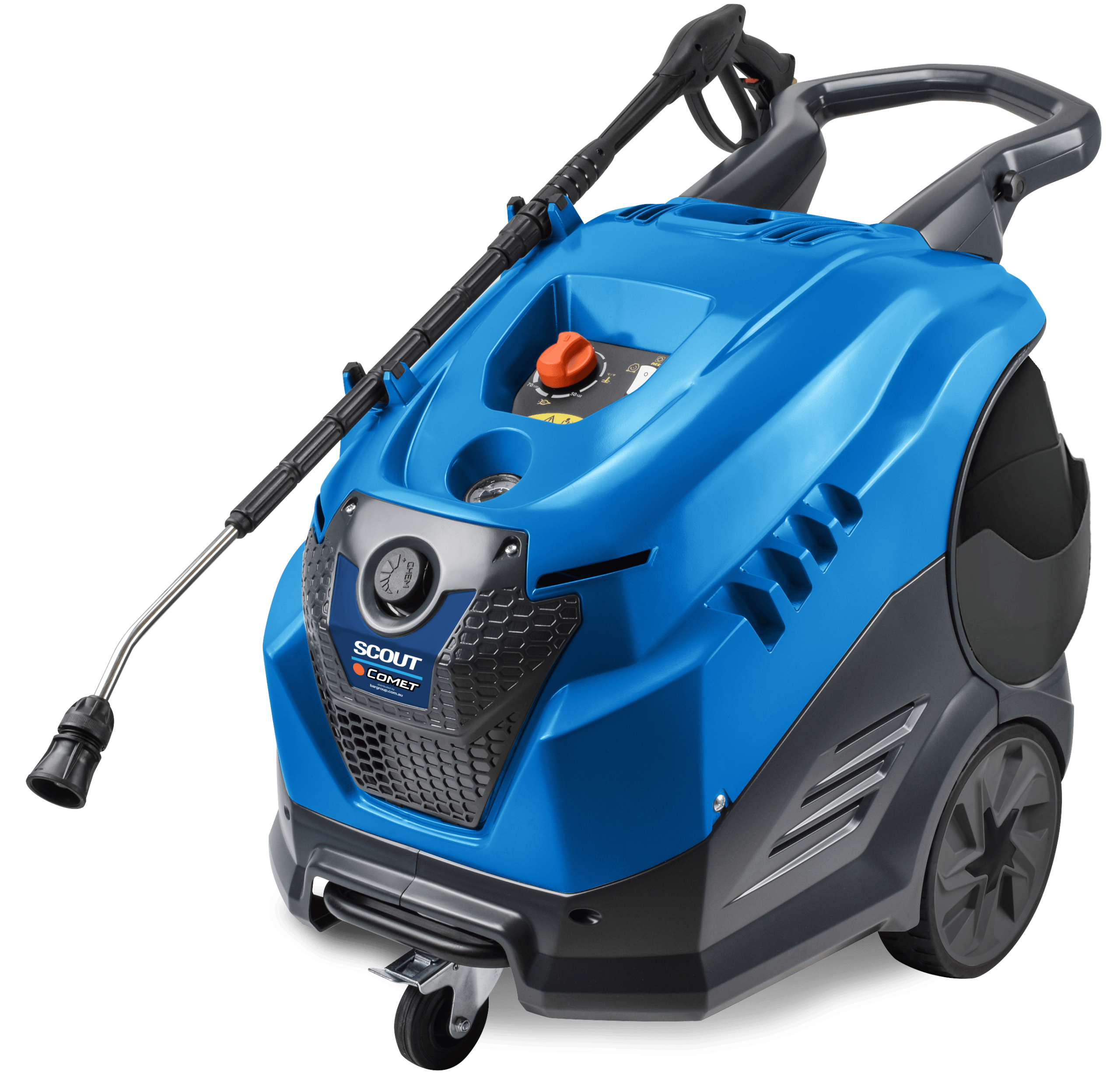 Hot Electric Pressure Cleaner – Single Phase – Scout – COMET [107 SCOUT150 N]