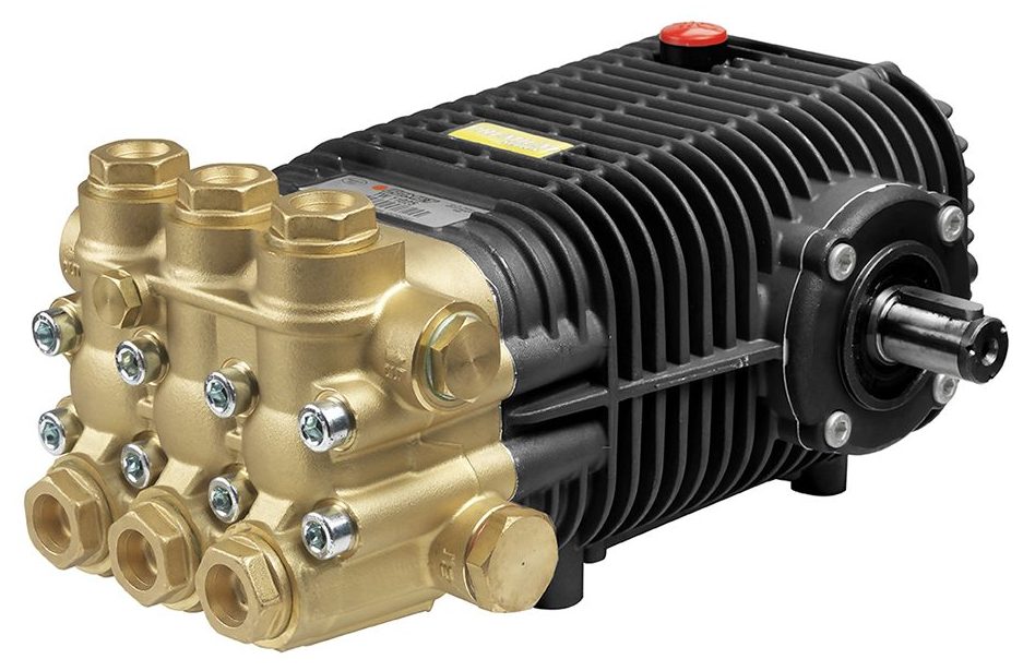 High Pressure Triplex Pump Assembly - TW Series - Solid, 24 mm Shaft - COMET[210 TW5050S ASSY]