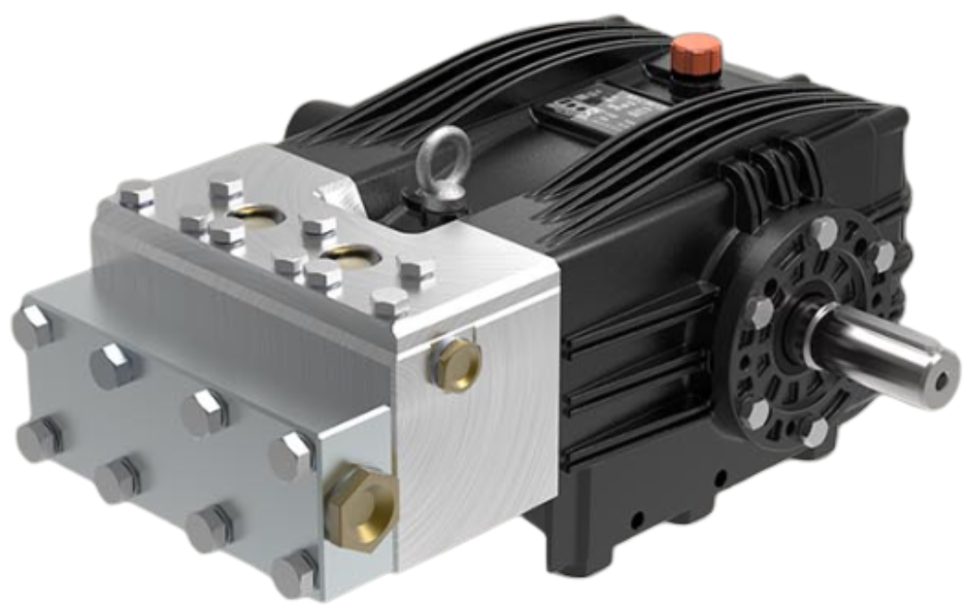 High Pressure Plunger Pump - VH Series - Male, 35 mm Shaft - Udor[216 VH-B 40/600 R]