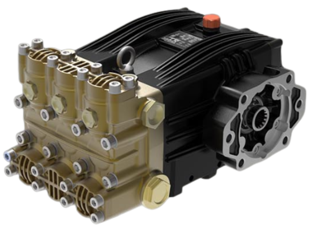 High Pressure Plunger Pump - VX Series - Hollow, MI Shaft - Udor[216 VX-A 161/110 R MI]