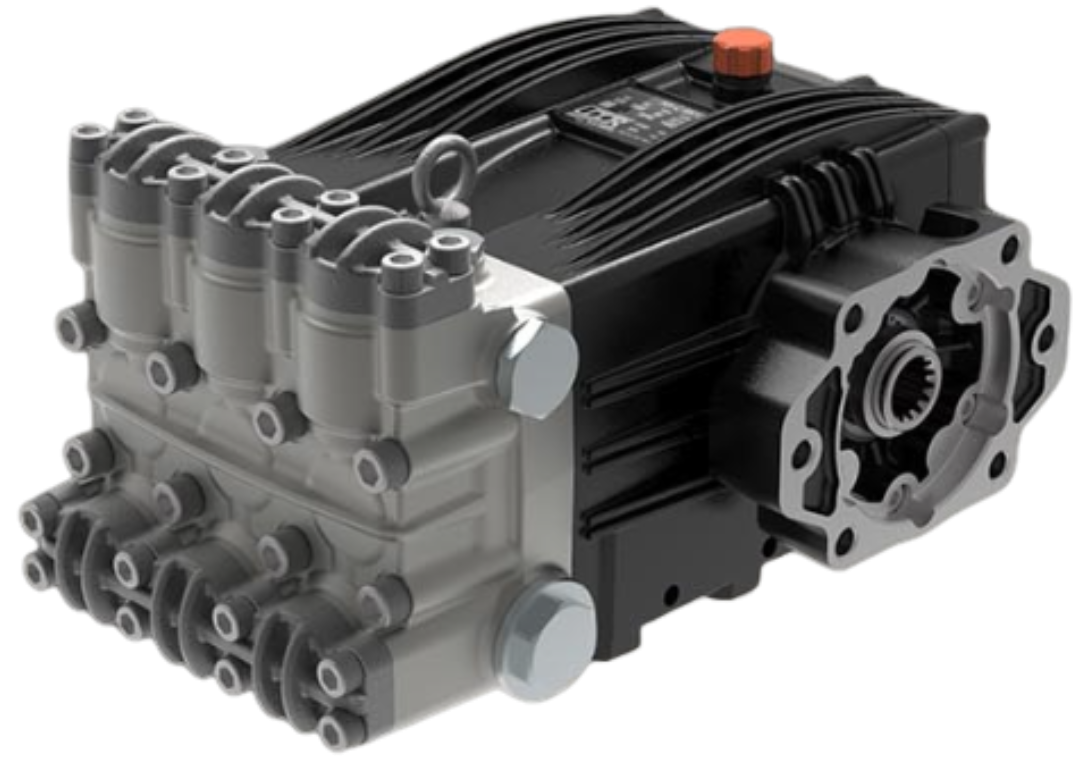 High Pressure Plunger Pump - VXX Series - Female, 14T Shaft - Udor[216 VXX-B 130/220 R MI]