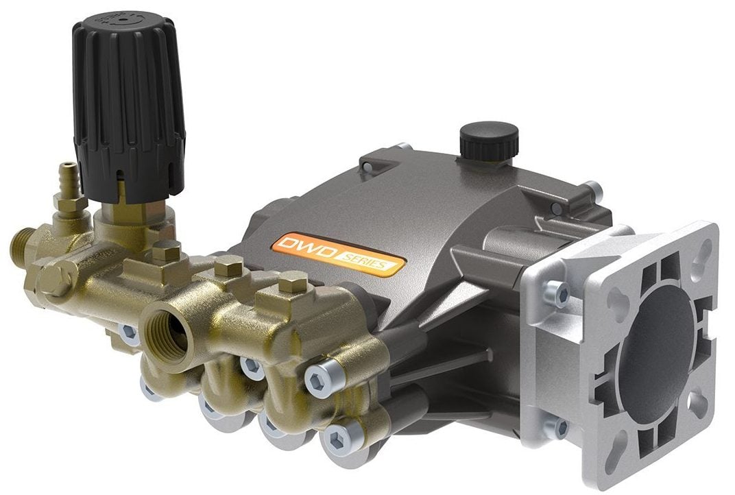 High Pressure Triplex Pump - DWD-K Series - Hollow, 3/4" Shaft - COMET[210 DWD-K2536G]