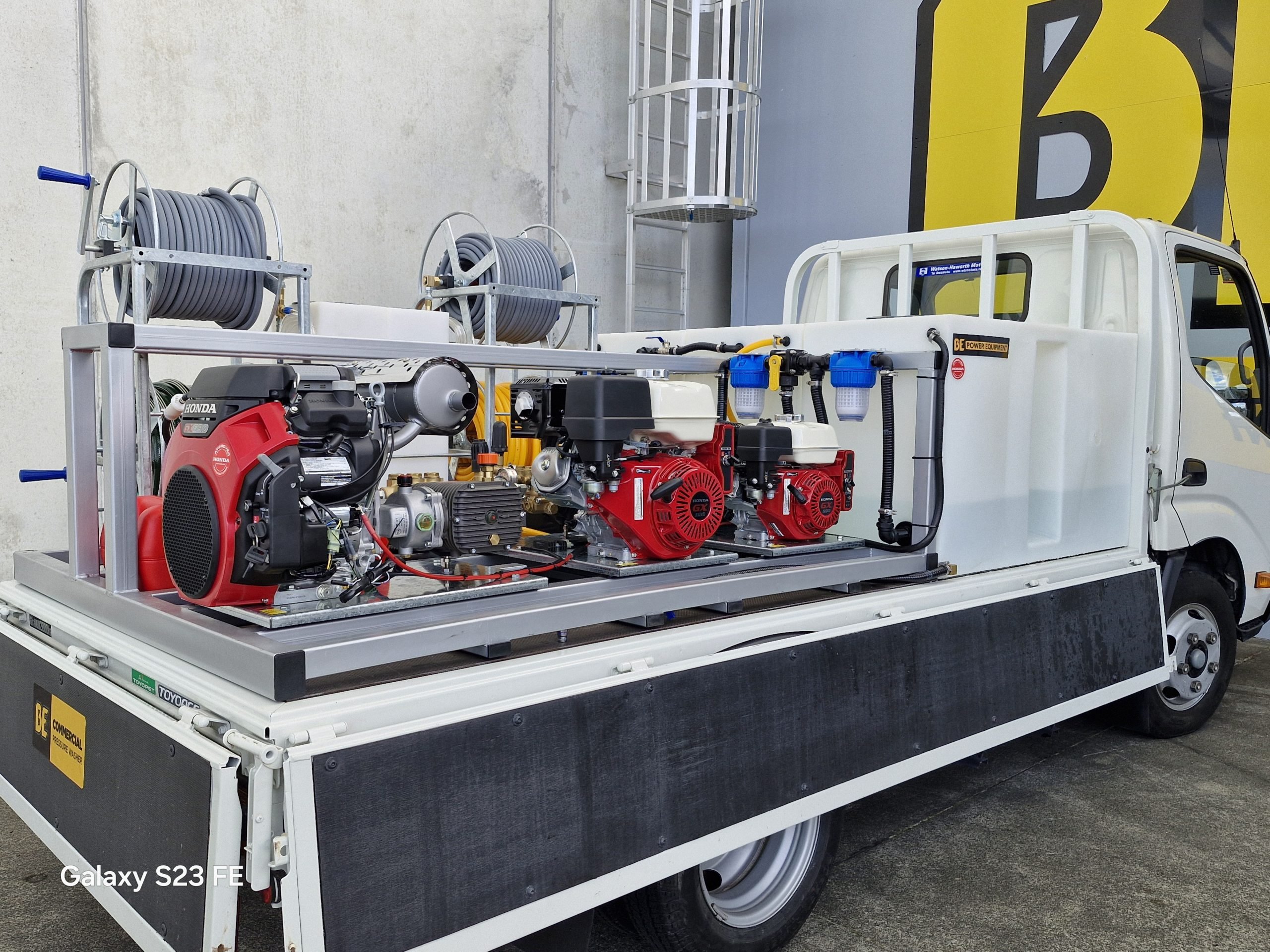 Truck Mount Skid Housewash Unit [120 BAR3646CG-HEB SKID 1500A]