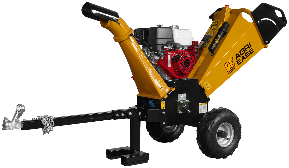 BE AgriEase Wood Chipper 5 Inch, 13HP Honda E/S (Drum)[126 WC513D-HE]