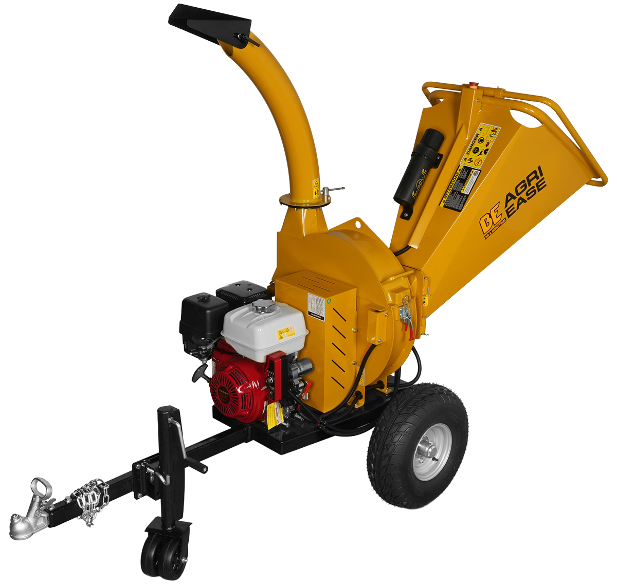 BE AgriEase Wood Chipper 5 Inch, 13HP Honda E/S (Flywheel)[126 WC513F-HE]