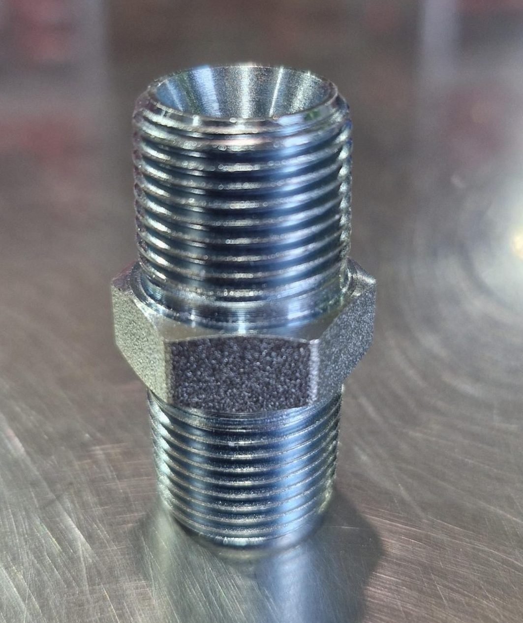 3/8" BSPT M/M Nipple [164 HY-D0606]