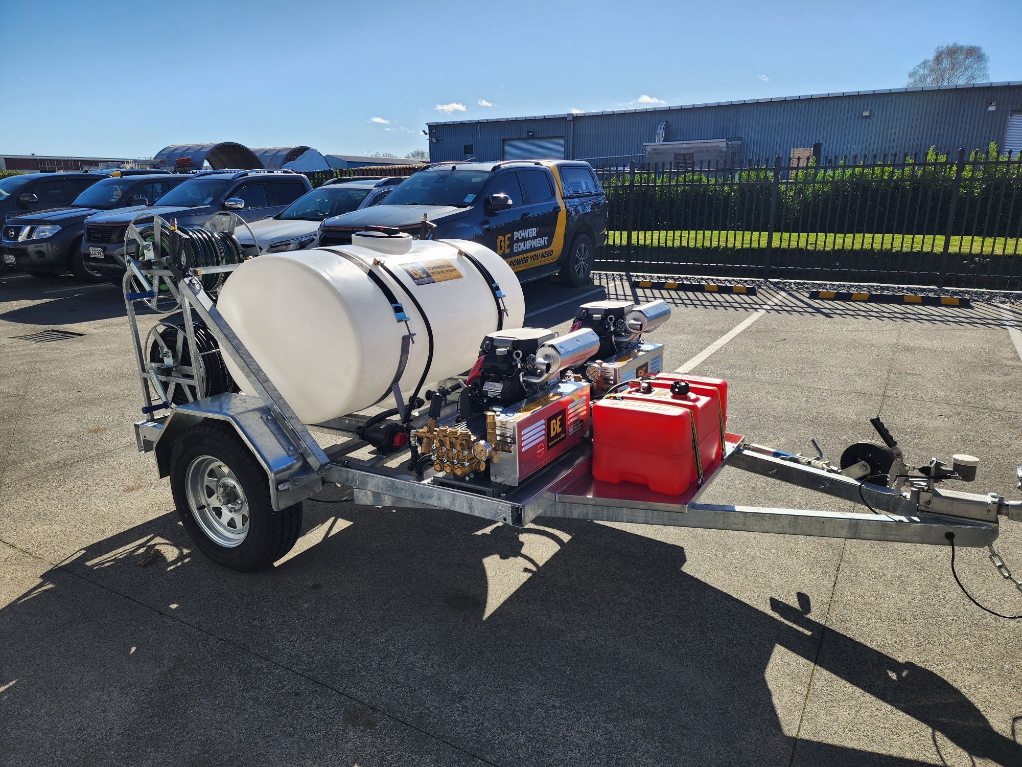 Trailer – Pressure Cleaner [120 BAR3554P-HET TRAILER 600A]