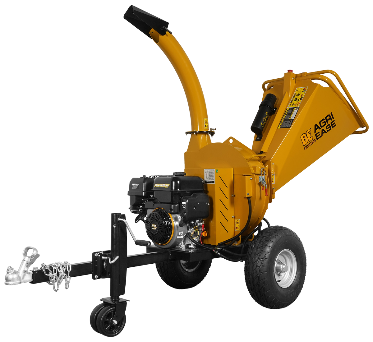BE AgriEase Wood Chipper 5 Inch, 16.5HP PowerEase E/S (Flywheel)[126 WC516F-RE]