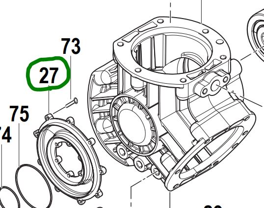 Suction Flange [115 1009 0045]