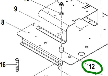 Comet Vibration Mount  [115 30020602]