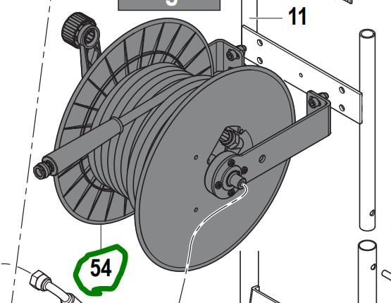Hose Reel Kit [115 70020314]