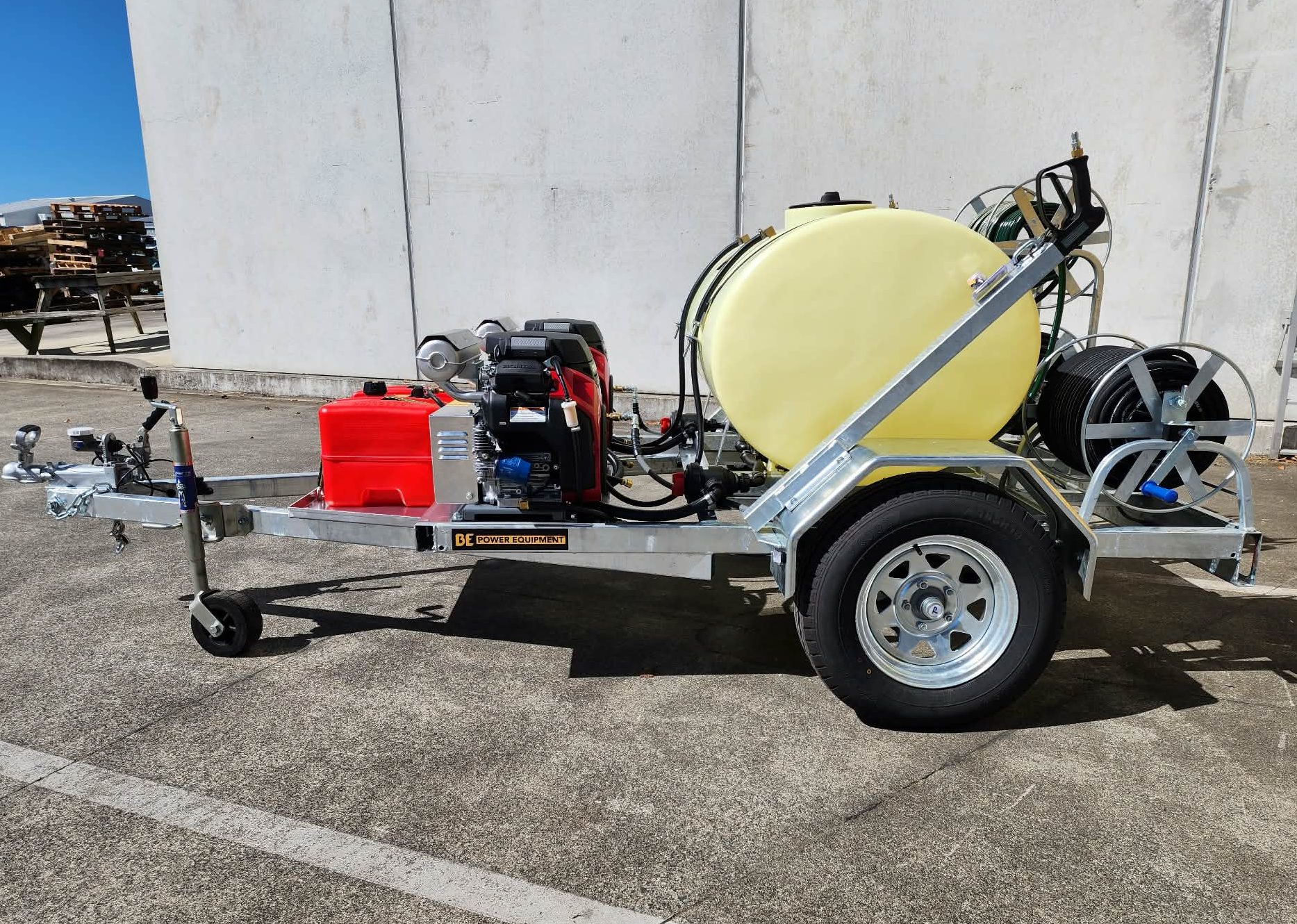 Trailer – Pressure Cleaner [120 BAR3554P-HET TRAILER 600A]