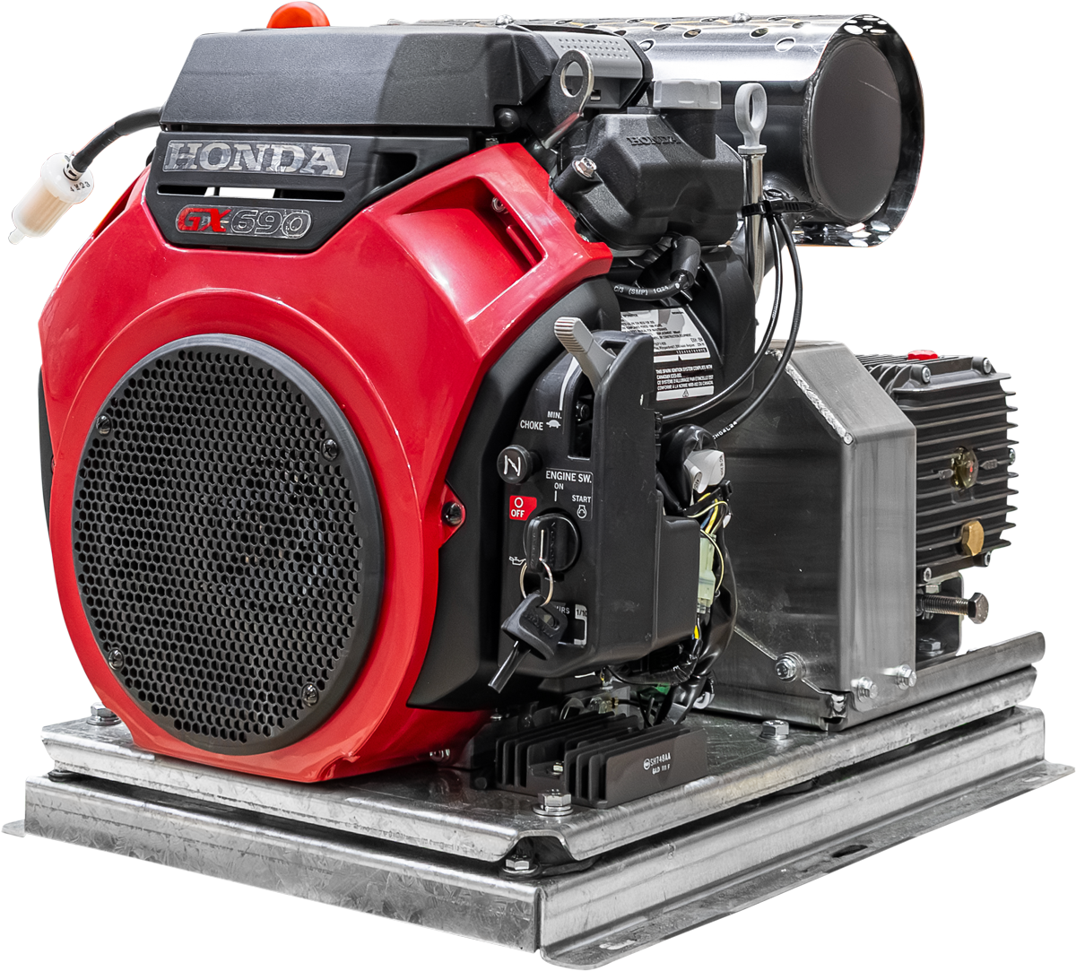 Compact Tooth Belt Drive Petrol Pressure Cleaner MTP [120 BAR5027CP-HEB]