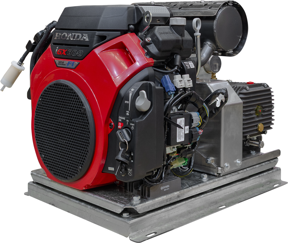Compact Tooth Belt Drive Petrol Pressure Cleaner MTP [120 BAR5030CP-HEB]