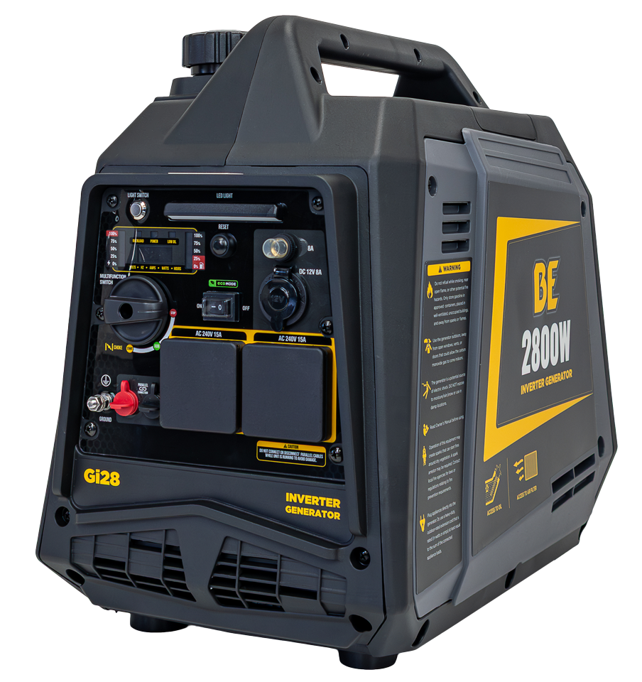 2,800W Pure Sign Wave Digital Inverter Generator - Recoil Start [123 GI28]