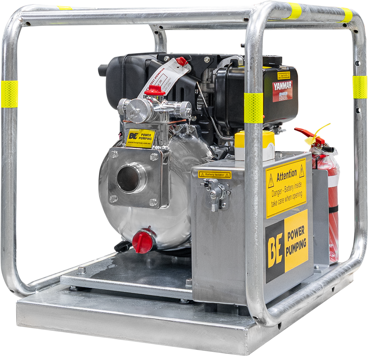 2″ BSP Single Fire Fighting Pump Mine[124 HD20700-YEJMP MINE]