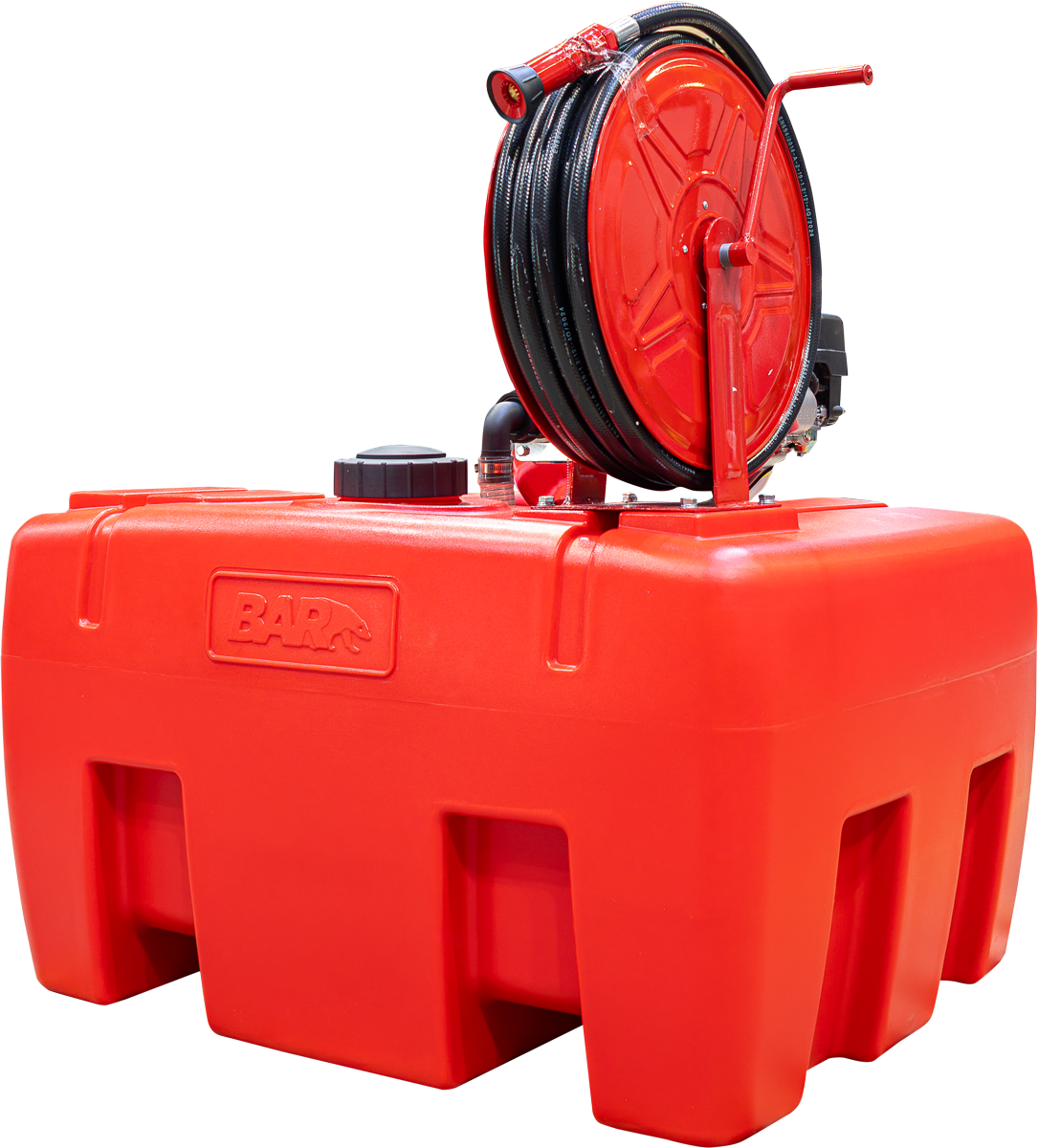 2" BSP Single Fire Fighting Pump with 400 L Tank [124 HP20650-H-455]