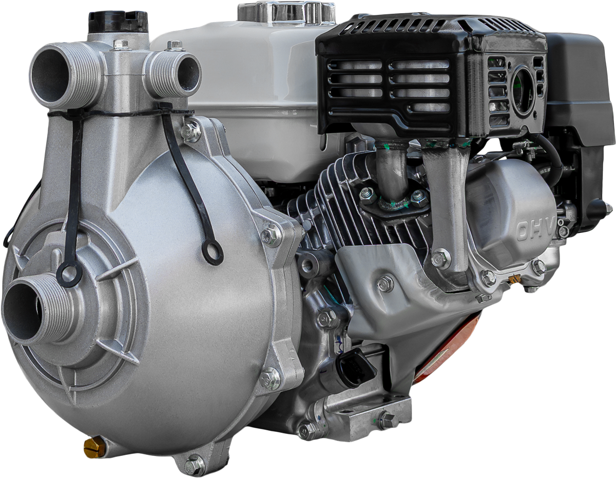 Twin impeller, Honda GX200 electric start, pump/motor group only [124 HP20652-HE MTP]