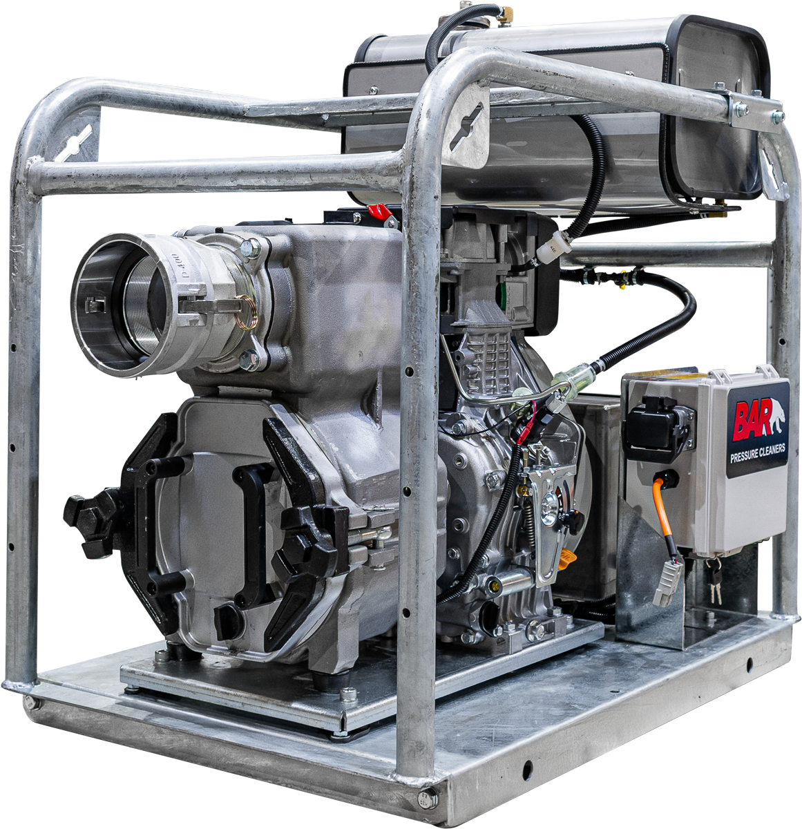 4" High Volume Trash Pump [124 TD4010-YEJMP] [124 TD4010-YEJMPL 2WS]