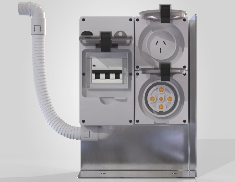 G15000M 3PH Outlet Box [125 85.804.711]